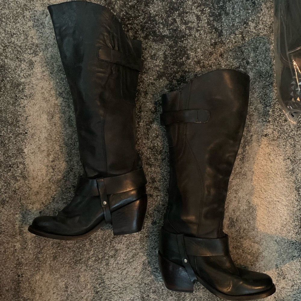 Dolce Vita Western Riding Boots Pull On 6
